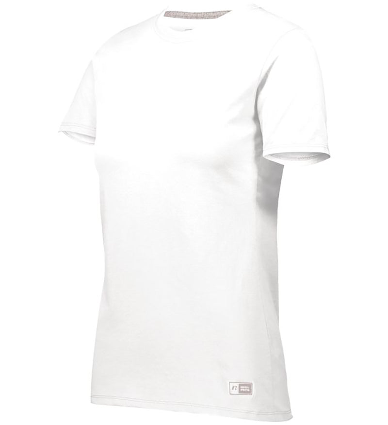 Russell Ladies Essential Tee (W) (White) Russell