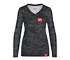 Selkirk Red Label Camo Long Sleeve V-Neck(W)(Black)