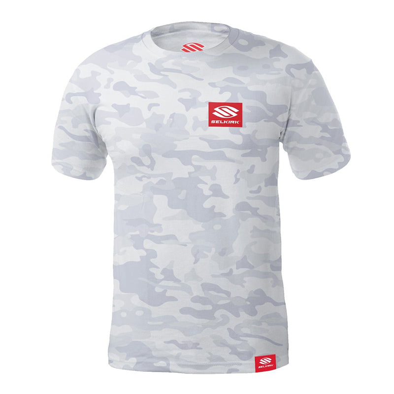 Selkirk Red Label Camo Short Sleeve (M)(White) Selkirk