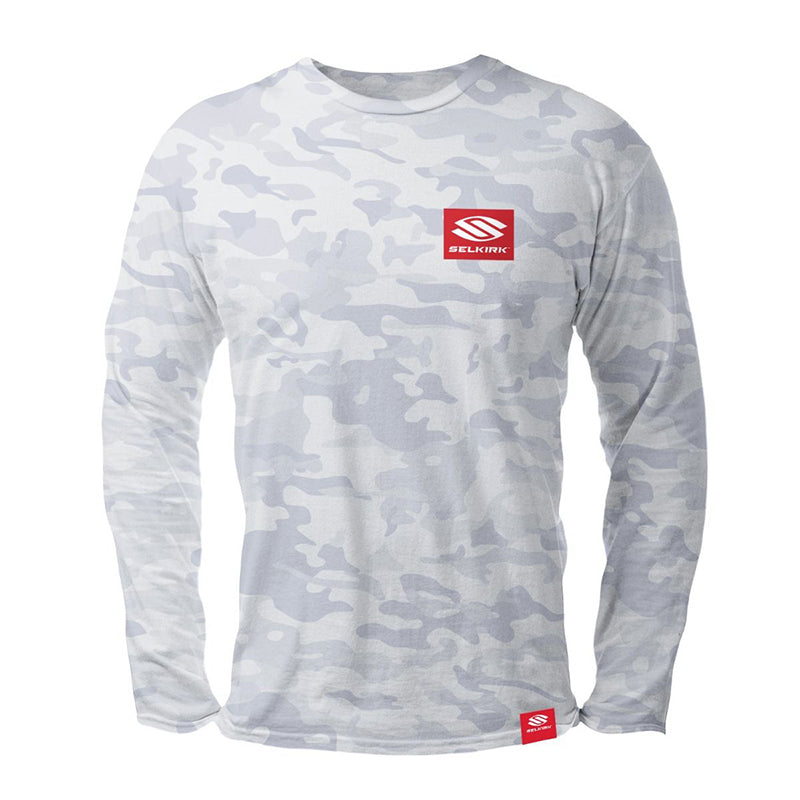 Selkirk Red Label Camo Long Sleeve (M)(White) Selkirk