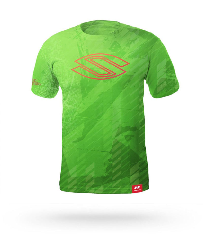 Selkirk Electrify Series Shortsleeve Crew (M)(Green) Selkirk