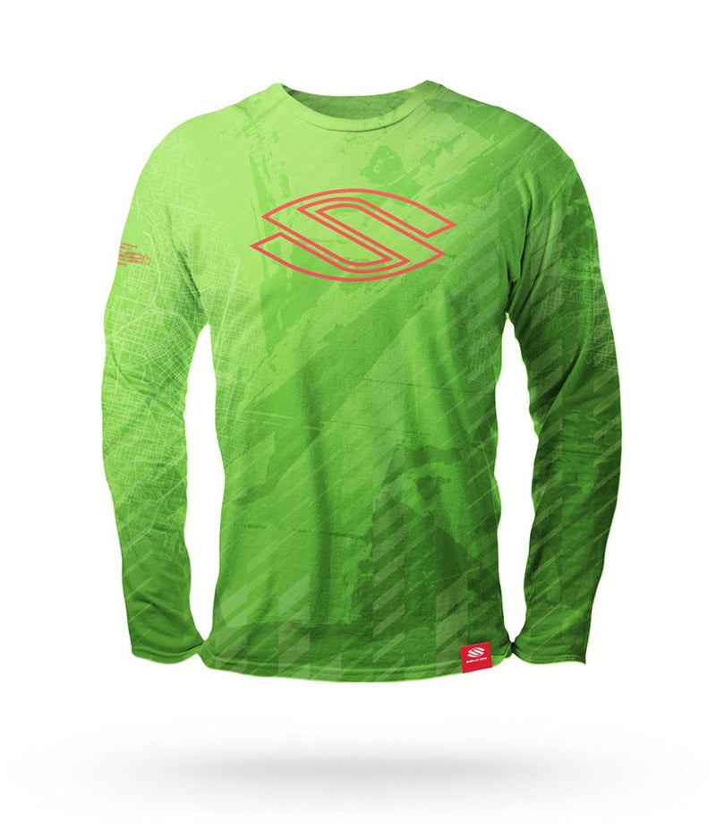 Selkirk Electrify Series Longsleeve Crew (M)(Green) Selkirk