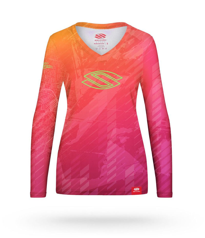 Selkirk Electrify Series Longsleeve V-Neck (W)(Pink)