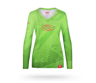 Selkirk Electrify Series Longsleeve V-Neck (W)(Green)