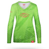 Selkirk Electrify Series Longsleeve V-Neck (W)(Green)