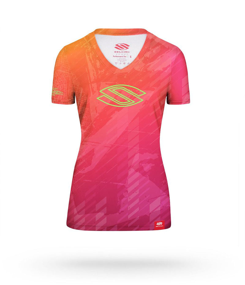 Selkirk Electrify Series Shortsleeve V-Neck (W)(Pink)