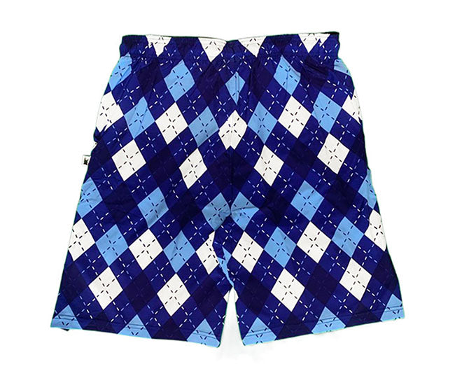 Flow Society Pickleball 7" Argyle Short (M) (Navy)