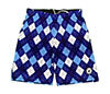Flow Society Pickleball 7" Argyle Short (M) (Navy)
