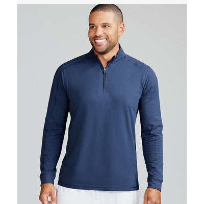Tasc Carrollton 1/4 Zip Top (M) (Navy) tasc