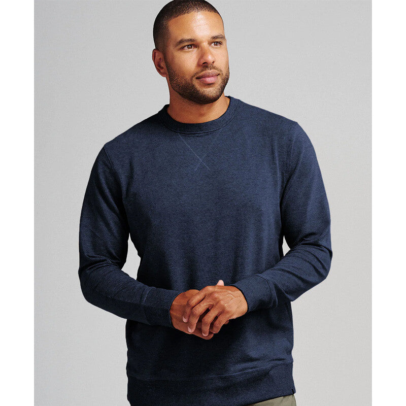 Tasc Varsity Sweatshirt (M) (Navy) tasc CTAM20-NAV-M