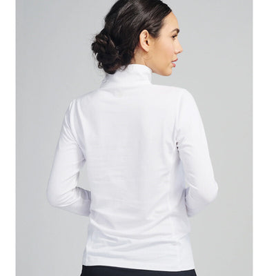 Tasc Recess 1/4 Zip (W) (White)