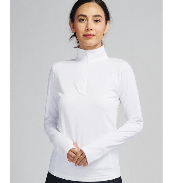 Tasc Recess 1/4 Zip (W) (White)