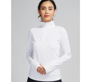 Tasc Recess 1/4 Zip (W) (White)