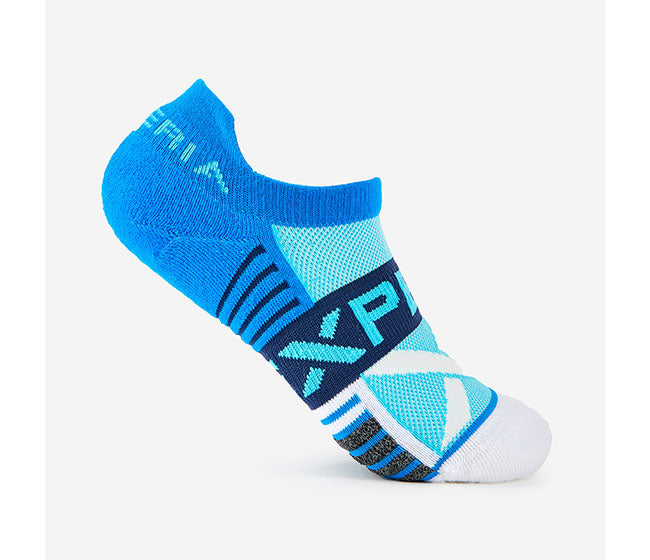 Thor-Lo Experia Tennis Thin Cushion With Tab (Blue)