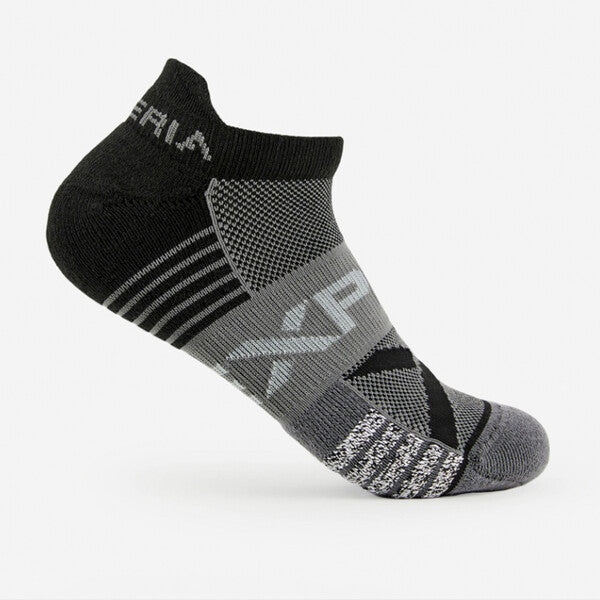 Thor-Lo Experia Ultra Light Padding No-Show Tab (Black)