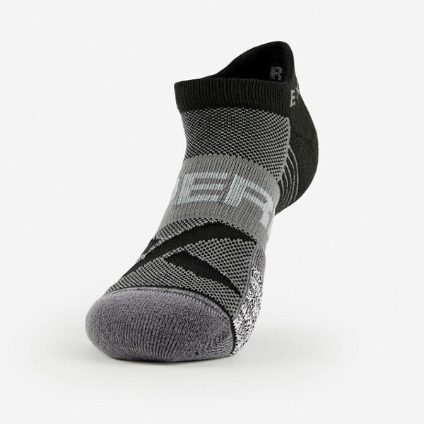 Thor-Lo Experia Ultra Light Padding No-Show Tab (Black)