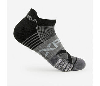 Thor-Lo Experia Ultra Light Padding No-Show Tab (Black)