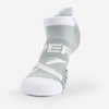Thor-Lo Experia Ultra Light Padding No-Show Tab (Black) Thorlo