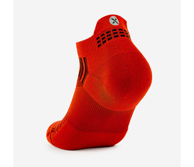 Thor-Lo Experia X-Speed Performance Cushion No Show Tab Rocket Grip (Orange)