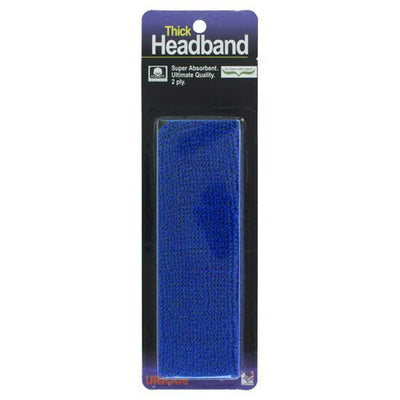 Unique Super Thick Headbands (1X) (Royal) Tourna