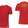 Usta Player Package Practice Tee (M) Red Fromuth