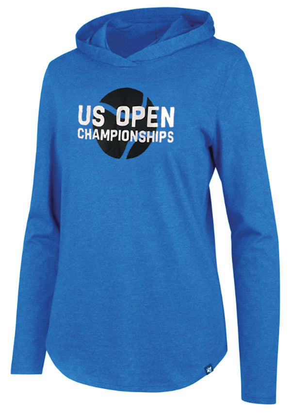 Us Open Club Hooded L/S Pullover (W) Blue