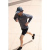 Bloquv Mock Zip Top (M) (Grey)