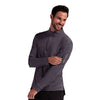 Bloquv Mock Zip Top (M) (Grey)