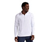 Bloquv Mock Zip Top (M) (White)