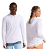 Bloquv Unisex Hoodie (U) (White)