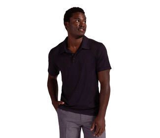 Bloquv Short Sleeve Polo (M) (Black)