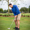Bloquv Long Sleeve Polo (M) (Navy) Bloquv