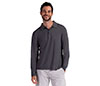 Bloquv Long Sleeve Polo (M) (Grey)