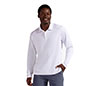 Bloquv Long Sleeve Polo (M) (White)