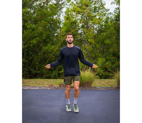 Bloquv Jet Long Sleeve Tee (M) (Black)