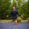 Bloquv Jet Long Sleeve Tee (M) (Black) Bloquv