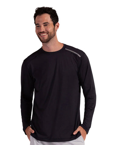 Bloquv Jet Long Sleeve Tee (M) (Black)