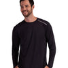 Bloquv Jet Long Sleeve Tee (M) (Black) Bloquv