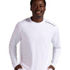 Bloquv Jet Long Sleeve Tee (M) (White) Bloquv