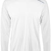 Bloquv Jet Long Sleeve Tee (M) (White) Bloquv