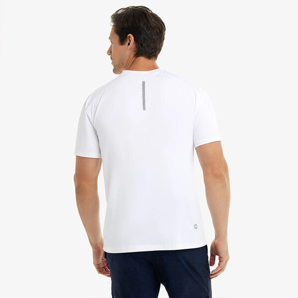 Bloquv Short Sleeve Crew (M) (White)