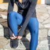 Bloquv Mock Zip Top (W) (Black)
