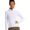 Bloquv Mock Zip Top (W) (White) Bloquv
