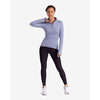 Bloquv Mock Zip Top (W) (Blue)