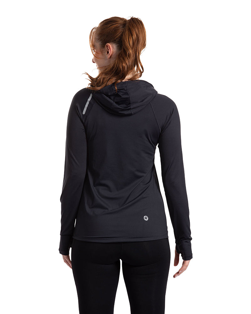Bloquv Hoodie Jacket (W) (Black)