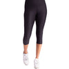 Bloquv Compression Capri Tights (W) (Black)