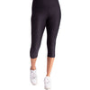 Bloquv Compression Capri Tights (W) (Black)