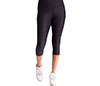 Bloquv Compression Capri Tights (W) (Black)