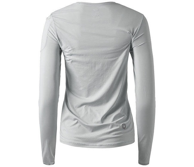 Bloquv 24/7 Long Sleeve Top (W) (Gray)