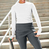 Bloquv 24/7 Long Sleeve Top (W) (White) Bloquv